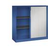 Rollladenschrank ASISTO Höhe 1292 mm Breite 1200 mm enzianblau/lichtgrau. C+P 53944449