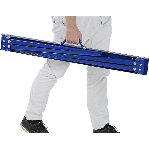 Arbeitsböcke aus Stahl höhenverstellbar VE = 2 Stück höhenverstellbar 600 - 1000 mm. Kiesel GmbH 53962849-2