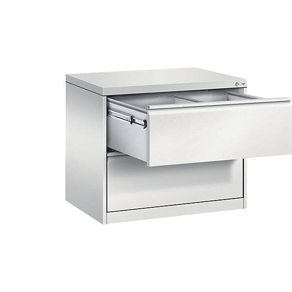 Hängeregistraturschrank ACURADO 2-bahnig 2 Schübe lichtgrau. C+P Moebelsysteme | GmbH & CO. KG 54569149-1