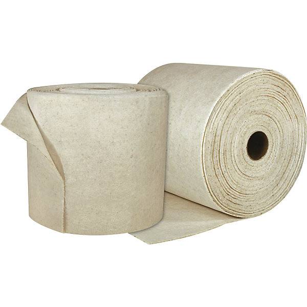 DuraSoak® Bindevlies für Öl Tuchrolle VE 2 Rollen Baumwolle 360 mm x 45 m weiß/natur. RAW | Handel- und