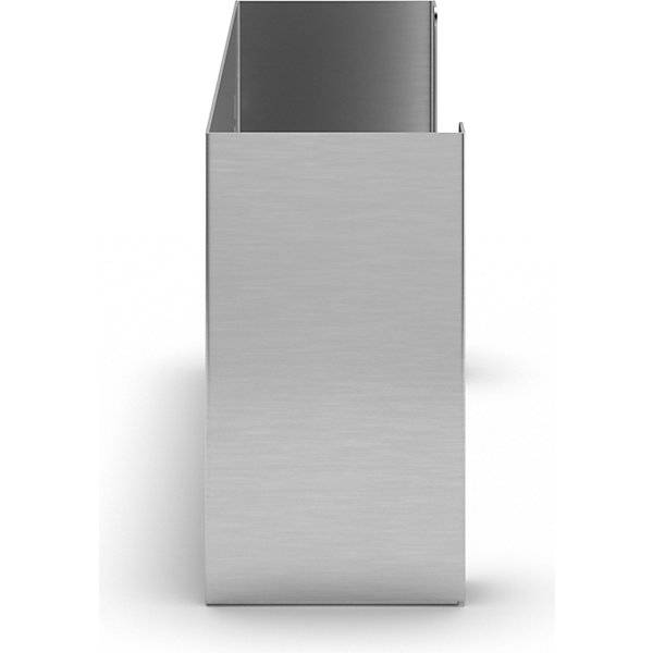 Handschuh- und Kosmetiktuchspender für 1 Box HxBxT 120 x 222 x 65 mm Edelstahl. TAKKT Industrial & Packaging-1