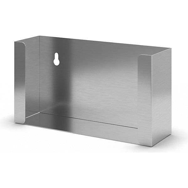 Handschuh- und Kosmetiktuchspender für 1 Box HxBxT 120 x 222 x 65 mm Edelstahl. TAKKT Industrial & Packaging-3