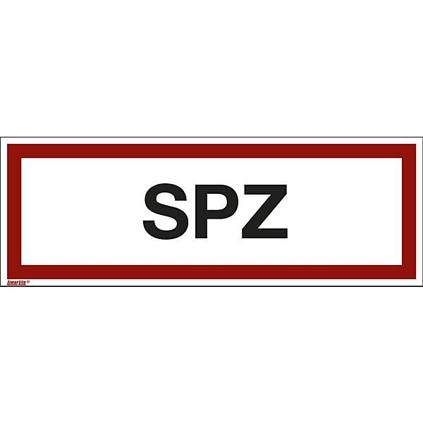 Brandschutzkennzeichen für die Feuerwehr Sprinklerzentrale VE 10 Stk Kunststoff langnachleuchtend LxH 297 x-0