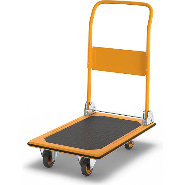 Profi-Plattformwagen Tragfähigkeit 170 kg melonengelb. Simon Evers & CO. GmbH 96863949-0