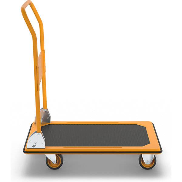 Profi-Plattformwagen Tragfähigkeit 170 kg melonengelb. Simon Evers & CO. GmbH 96863949-3