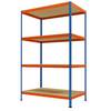 Großfach-Schwerlastregal Höhe 2438 mm Gesamttiefe 926 mm Breite 1536 mm. Racktec GmbH 92979249