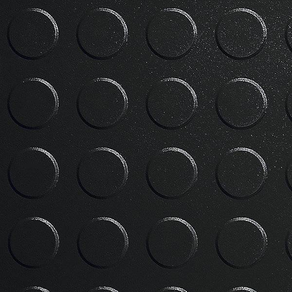 PVC-Bodenfliesen Tough-Lock mit genoppter Oberfläche VE 8 Stk schwarz. Coba Europe GmbH 60144549-1
