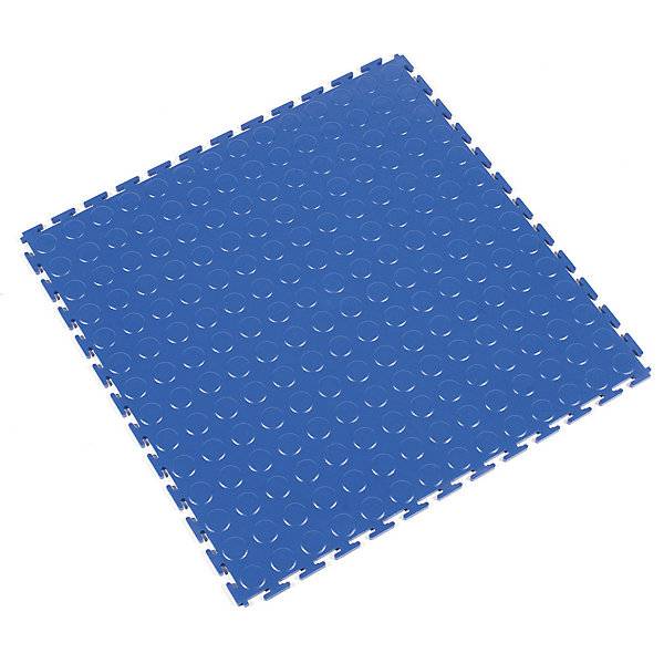 PVC-Bodenfliesen Tough-Lock mit genoppter Oberfläche VE 8 Stk blau. Coba Europe GmbH 60144849