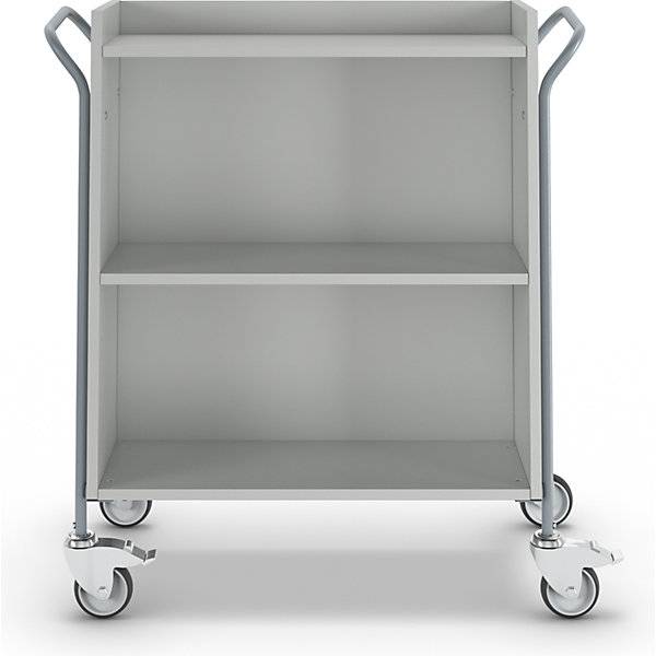 Bürowagen für Ordner Tragfähigkeit 150 kg LxBxH 950 x 455 x 1015 mm. Wilhelm Ebinger | Metallwaren GmbH-3