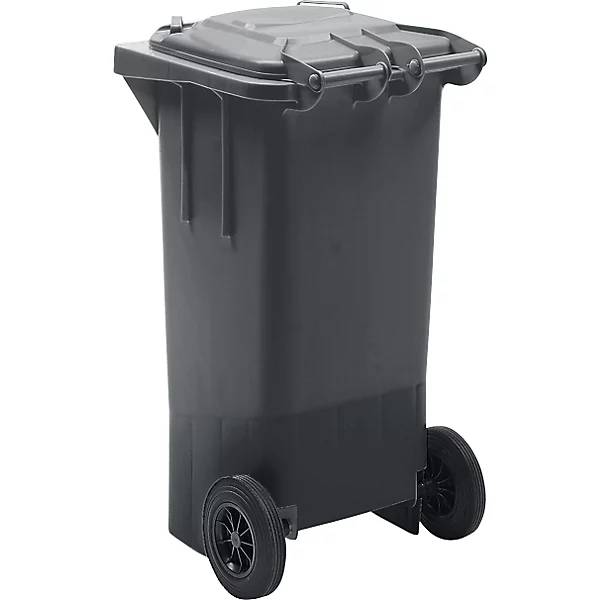Mülltonne aus Kunststoff DIN EN 840 Volumen 120 l BxHxT 505 x 1005 x 555 mm anthrazit ab 5 Stk. TAKKT-4