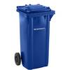 Mülltonne aus Kunststoff DIN EN 840 Volumen 120 l BxHxT 505 x 1005 x 555 mm blau ab 5 Stk. TAKKT Industrial &