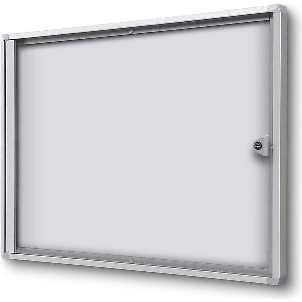 Schaukasten für innen Metallrückwand 2 DIN A4-Blätter HxB 350 x 491 mm. TAKKT Industrial & Packaging GmbH-0