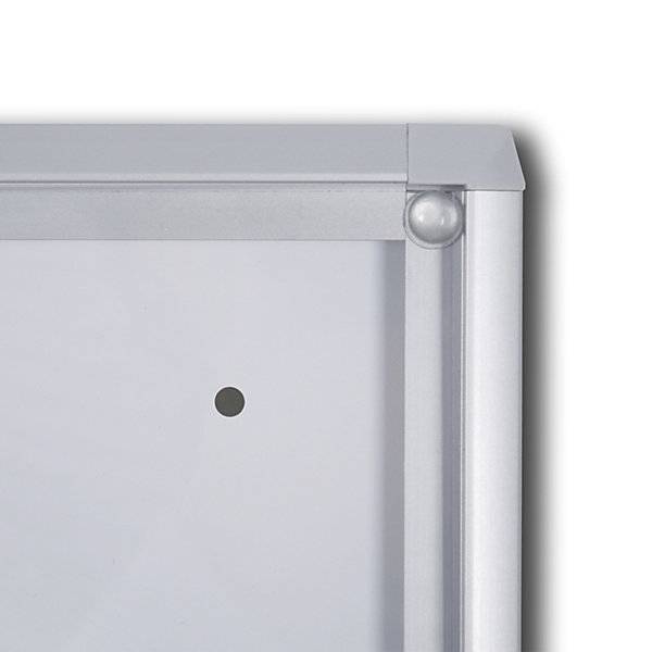 Schaukasten für innen Metallrückwand 2 DIN A4-Blätter HxB 350 x 491 mm. TAKKT Industrial & Packaging GmbH-3