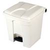 Treteimer Volumen 30 l BxHxT 410 x 435 x 400 mm weiß. Probbax S.A.R.L. 61441449