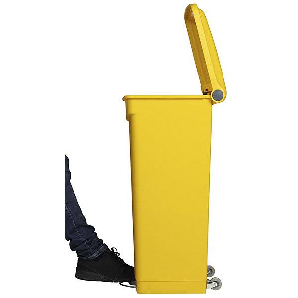 Treteimer Volumen 90 l BxHxT 505 x 790 x 410 mm grau. Probbax S.A.R.L. 61443649-3