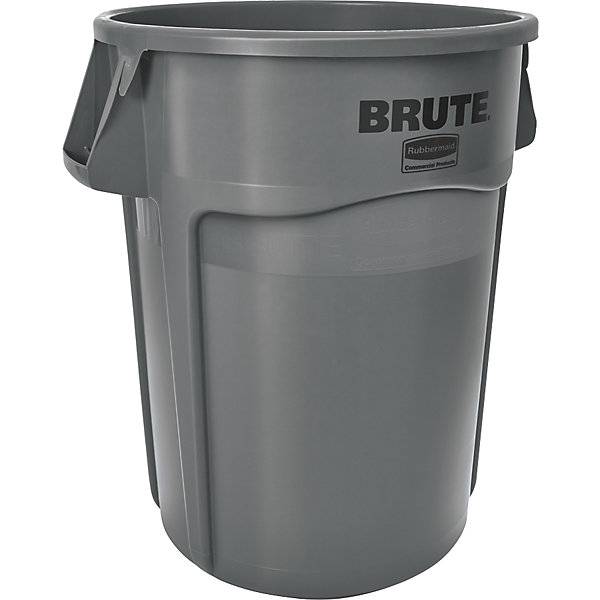 Universalcontainer BRUTE® rund Innen- und Außenbereich Volumen 166 l grau. Newell Brands Germany GmbH