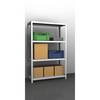 Schraubregal Bauart leicht doppelseitig HxBxT 1500 x 1000 x 300 mm grau Grundregal. TAKKT Industrial &