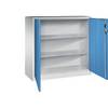 C+P Flügeltürenschrank Acurado, H1200xB1200xT500mm, 7035/5012
