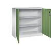 C+P Flügeltürenschrank Acurado, H1200xB1200xT500mm, 7035/6011