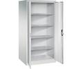 Werkstatt-Flügeltürschrank HxBxT 1950 x 930 x 800 mm lichtgrau / lichtgrau. C+P Moebelsysteme | GmbH & CO. KG