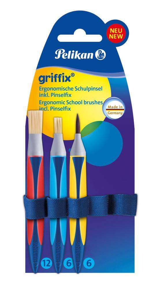 Schulstarter-Set griffix Synthetik VE=3 Stück Trägerkarte-4