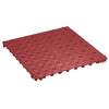 Kunststoff-Bodenrost Polyethylen 500 x 500 mm stabil VE 20 Stk rot. Clippy GmbH 73157449