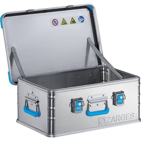 Zarges Eurobox, Lagerbox, Alu Kiste - Aluminium - Transportboxen - Stapelboxen - Volumen 42 l-1