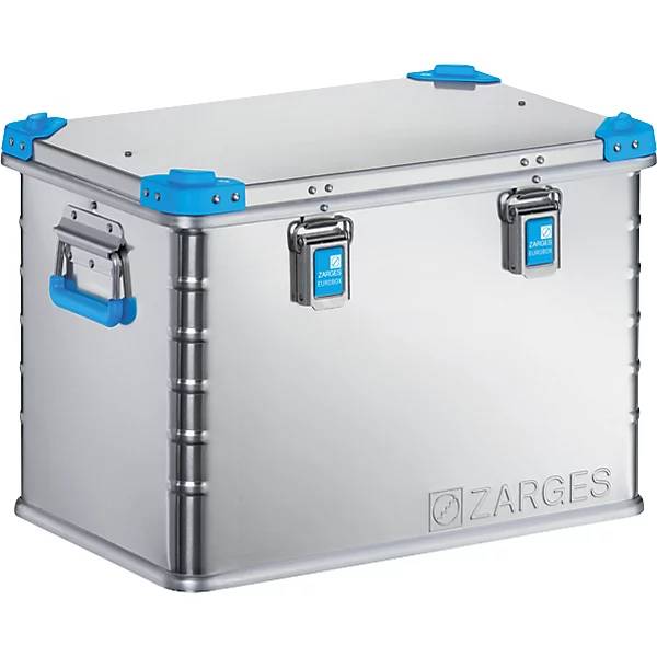 Zarges Eurobox, Lagerbox, Alu Kiste - Aluminium - Transportboxen - Stapelboxen - Volumen 73 l