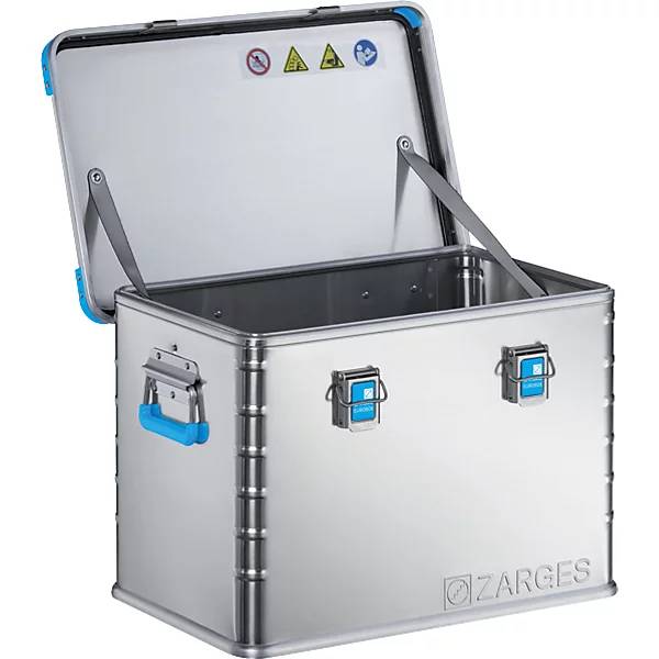 Zarges Eurobox, Lagerbox, Alu Kiste - Aluminium - Transportboxen - Stapelboxen - Volumen 73 l-1