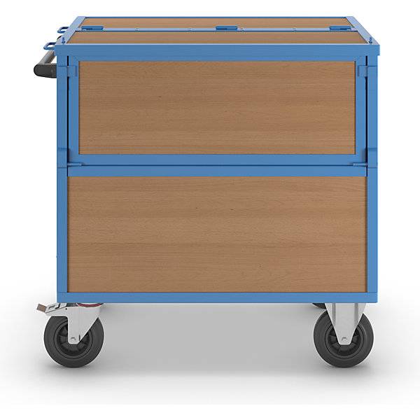 Kastenwagen Wände aus MDF-Platten mit Deckel LxB 1050 x 700 mm. TAKKT Industrial & Packaging GmbH 72433449-3