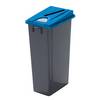 Robuster Wertstoffsammler mit flachem Deckel Volumen 80 l Einwurfschlitz. Probbax S.A.R.L. 72766149