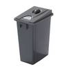 Robuster Wertstoffsammler mit flachem Deckel Volumen 60 l mit Griffdeckel. Probbax S.A.R.L. 72771549