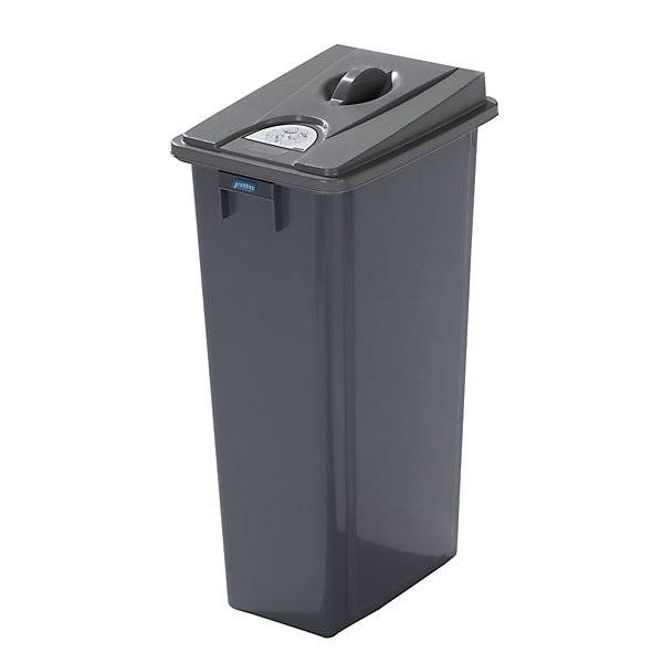 Robuster Wertstoffsammler mit flachem Deckel Volumen 80 l mit Griffdeckel. Probbax S.A.R.L. 72766749