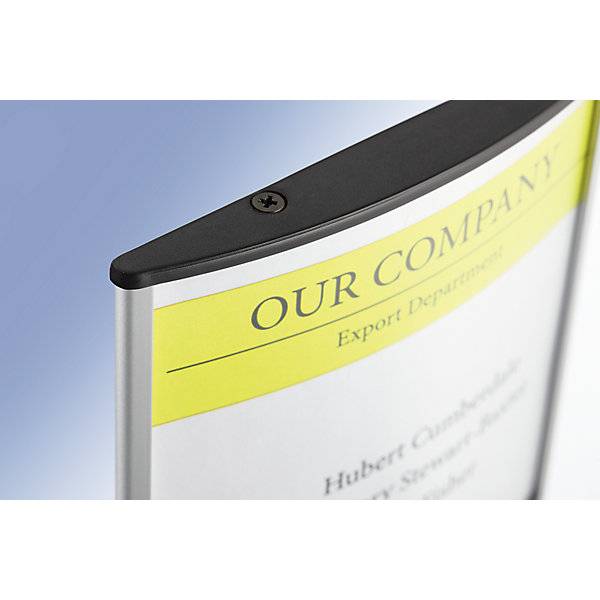 Aluminium-Türschild im Hoch- oder Querformat VE 10 Stk BxH 210 x 148 mm. Showdown Displays Europe s.r.o.-1