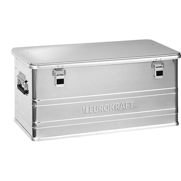 Aluminiumbehälter Industry Inhalt 92 l Außen-LxBxH 780 x 385 x 367 mm. TAKKT Industrial & Packaging GmbH-0