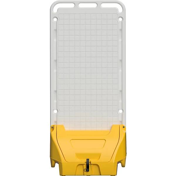 Mobile Service-Station SAFETY POINT mit abschließbarem Deckel Dichtung für Sicherheits-/Schutzprodukte gelb.-3