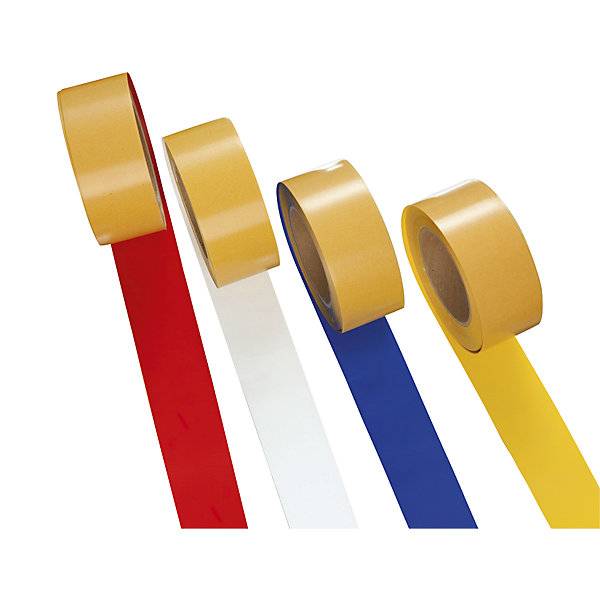 Bodenmarkierungsband staplergeeignet Vinyl Breite 75 mm rot. Moravia Wiesbaden| Gesellschaft F.Verkehrszeichen-2