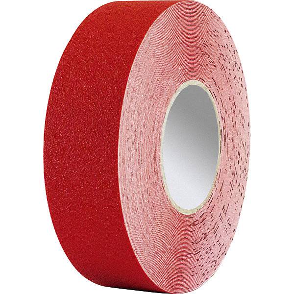 Bodenmarkierungsband staplergeeignet Vinyl Breite 50 mm rot. Moravia Wiesbaden| Gesellschaft F.Verkehrszeichen-0
