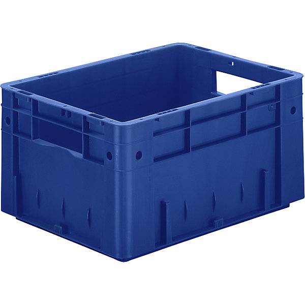 Schwerlast-Euro-Behälter Polypropylen Volumen 175 l LxBxH 400 x 300 x 210 mm Wände geschlossen Boden