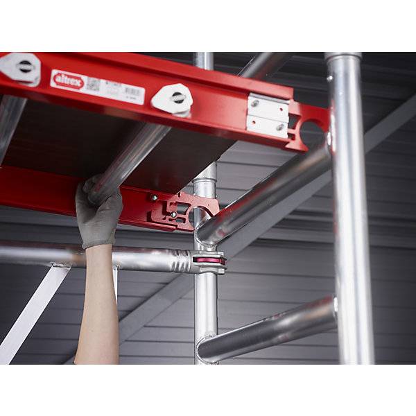 Schnellbau-Fahrgerüst MiTOWER Standard Fiber-Deck®-Plattform LxB 1200 x 750 mm Arbeitshöhe 5 m. Altrex B.V.-1