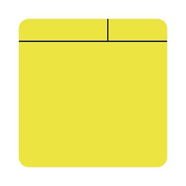 Haftnotizen magnetisch LxB 100 x 100 mm VE 10 Stk gelb. Smit Visual Supplies BV 55470149-2