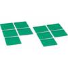 Haftnotizen magnetisch LxB 100 x 100 mm VE 10 Stk grün. Smit Visual Supplies BV 55470049
