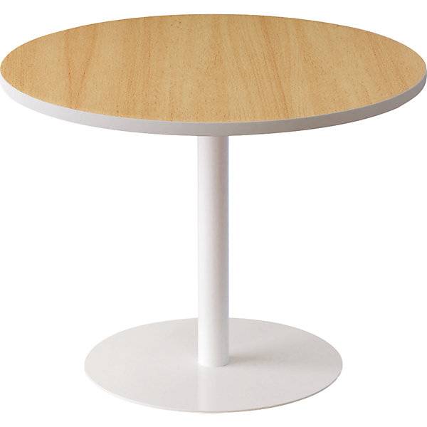 Lounge-Tisch rund Ø 800 mm Buche-Dekor. PAPERFLOW S.A.S | | LE HUB BATEMENT 5 1ER ETAGE 54627649-0