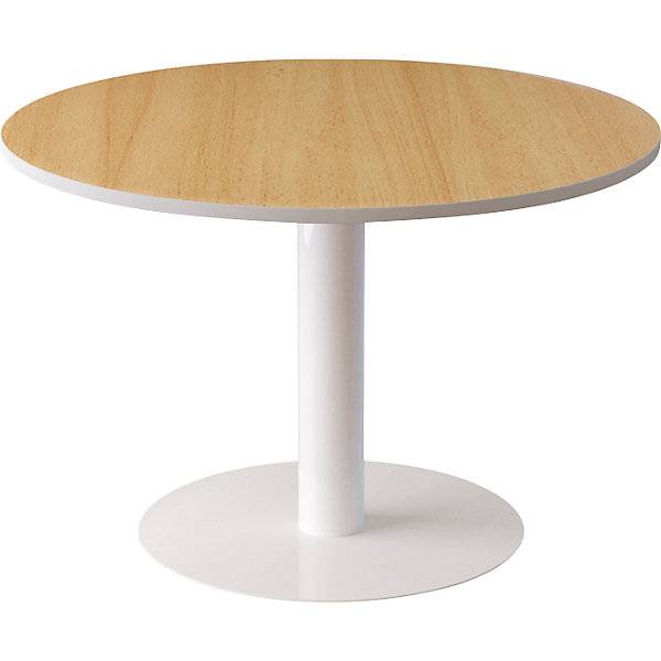 Besprechungstisch Ø 1150 mm 750 mm hoch Buche-Dekor. PAPERFLOW S.A.S | | LE HUB BATEMENT 5 1ER ETAGE-0