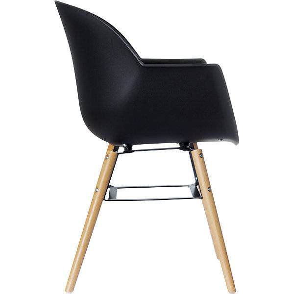 Stuhl WISEMAN mit Sitzkissen VE 2 Stück schwarz. PAPERFLOW S.A.S | | LE HUB BATEMENT 5 1ER ETAGE 54628849-1