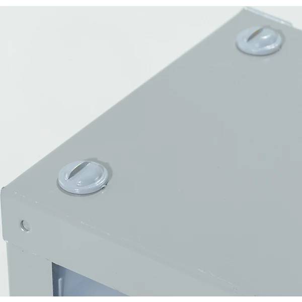 Metall-Kleinteilemagazin HxBxT 565 x 300 x 140 mm 12 Schubladen 24 Trennstege. TAKKT Industrial & Packaging-1