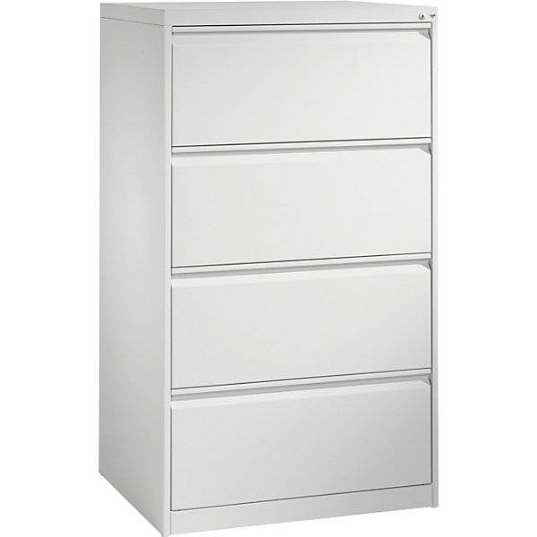 Hängeregistraturschrank ACURADO 2-bahnig 4 Schübe lichtgrau. C+P Moebelsysteme | GmbH & CO. KG 54570949-0