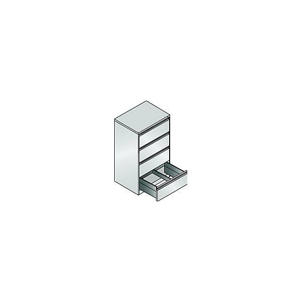 Hängeregistraturschrank ACURADO 2-bahnig 4 Schübe lichtgrau. C+P Moebelsysteme | GmbH & CO. KG 54570949-1