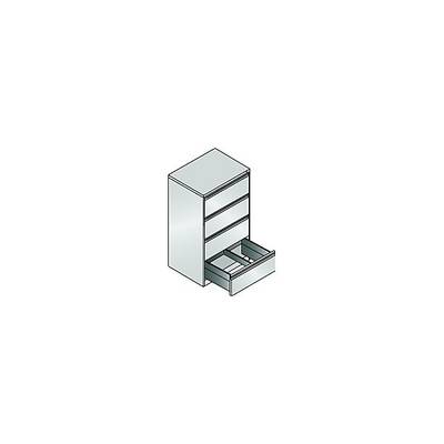 Hängeregistraturschrank ACURADO verzinkt 2-bahnig 4 Schübe lichtgrau. C+P Moebelsysteme | GmbH & CO. KG-1