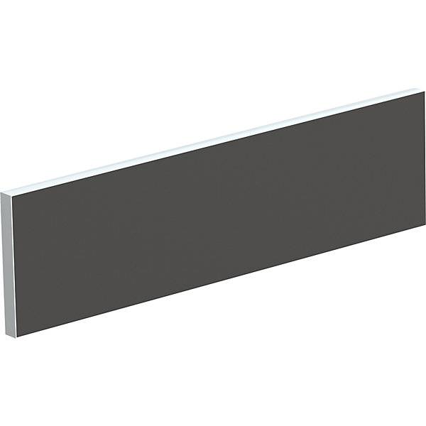 Tischtrennwand für Teamschreibtische Breite 1600 mm Bezug anthrazit. PAPERFLOW S.A.S | | LE HUB BATEMENT 5 1ER